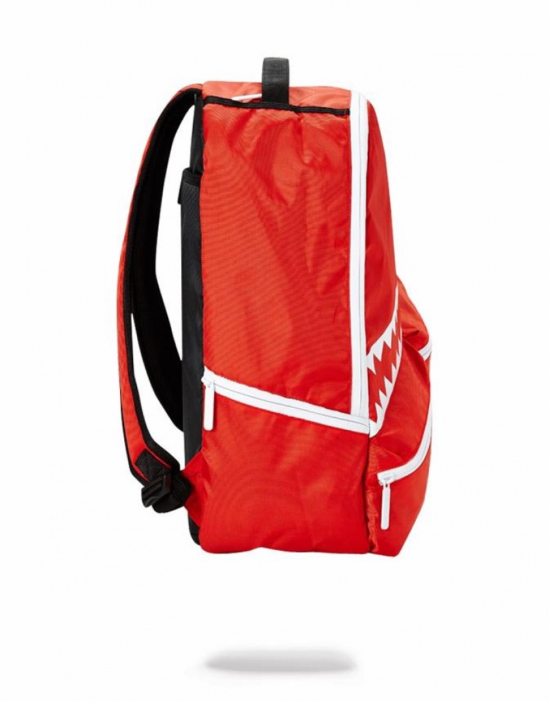 Red Men's Sprayground All Day Backpacks | SCXA14072