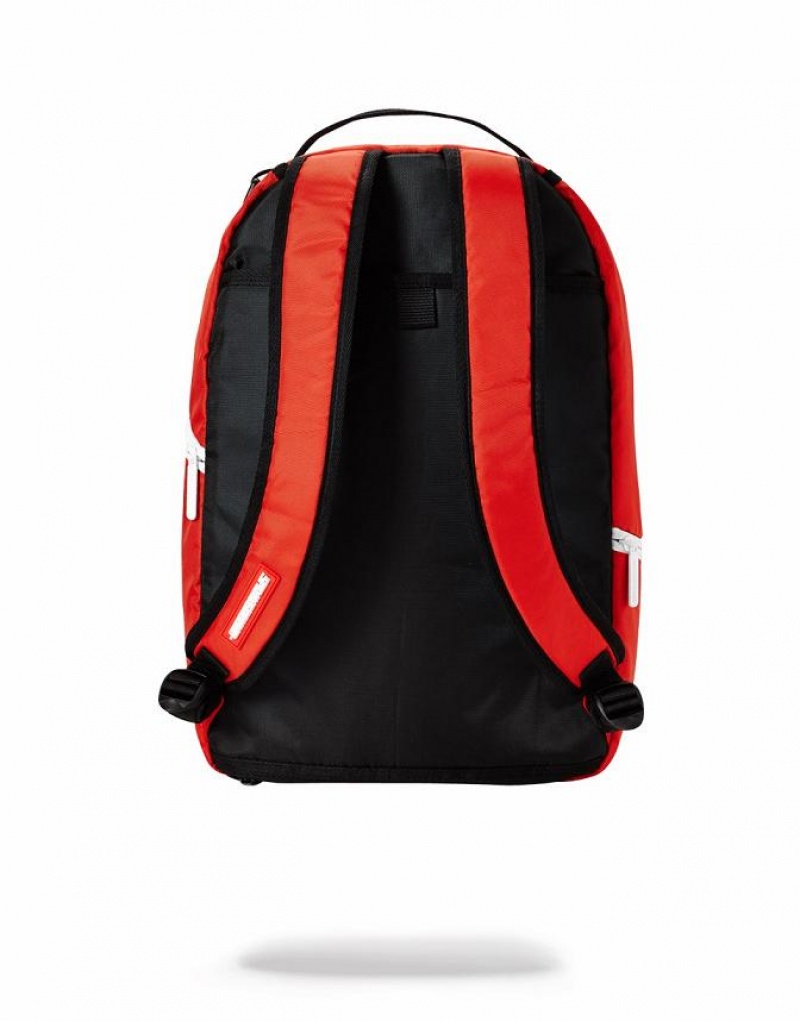 Red Men's Sprayground All Day Backpacks | SCXA14072