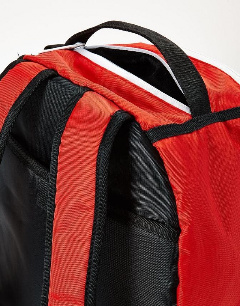 Red Men's Sprayground All Day Backpacks | SCXA14072