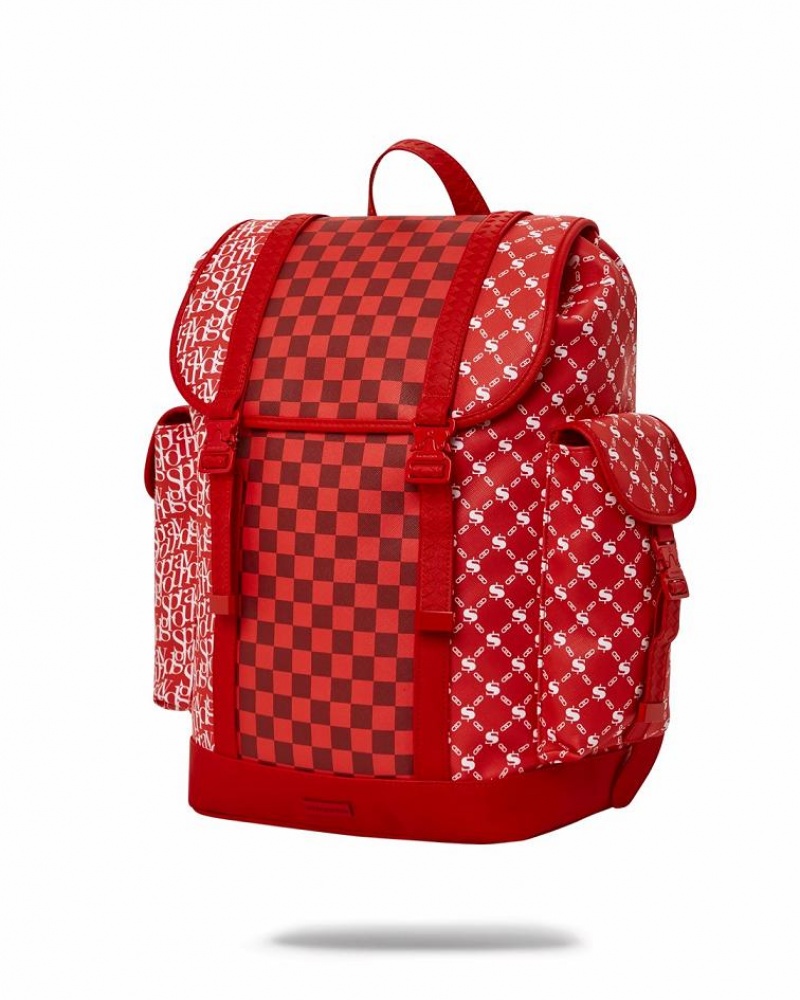 Red Men's Sprayground Frequent Flier Monte Carlo | CILY34072