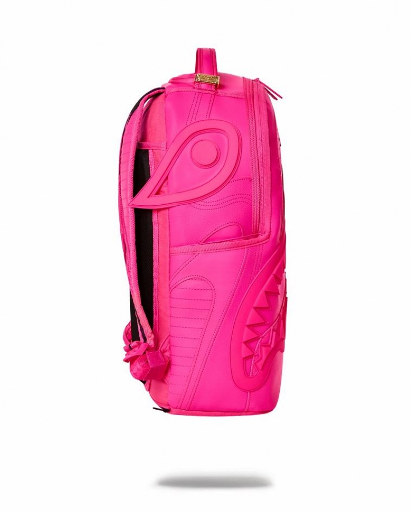 Red Men's Sprayground Sakura Shock Wave Backpacks | OIDQ24960