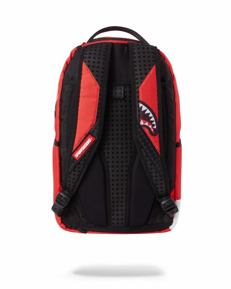 Red Men's Sprayground The Remix Backpacks | AOVP56812