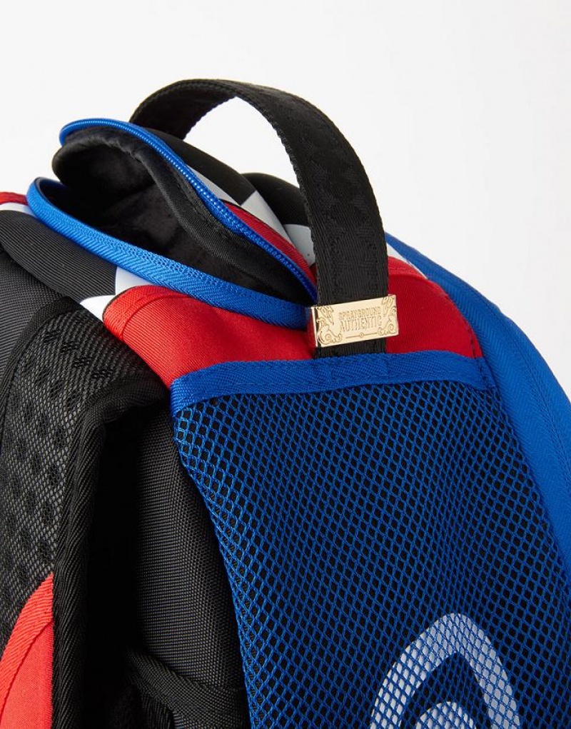 Red Men's Sprayground Winners Take All Backpacks | YKUW39154