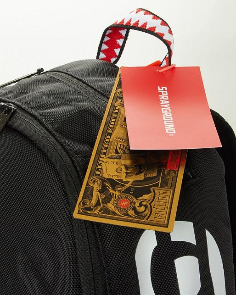 Red Men's Sprayground Winners Take All Backpacks | YKUW39154