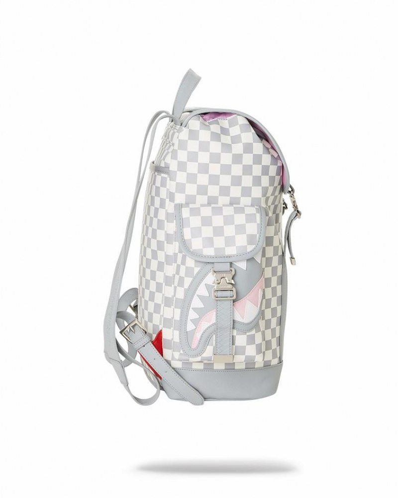 White Men's Sprayground Air To The Throne Jetset Monte Carlo | UIMB43289