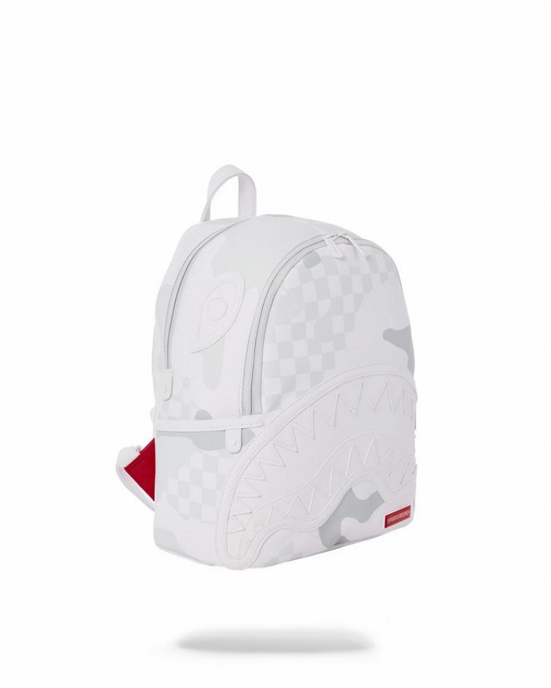 White Women's Sprayground 3am Le Blanc Savage | NBOT40729