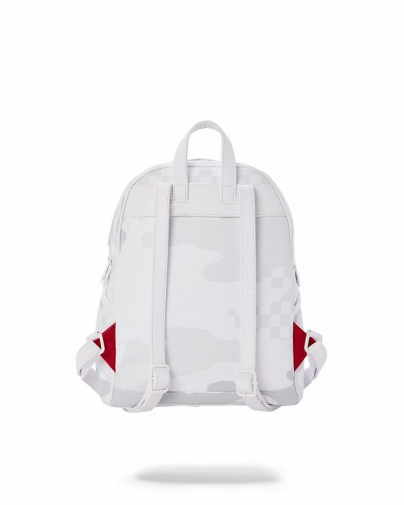 White Women's Sprayground 3am Le Blanc Savage | NBOT40729