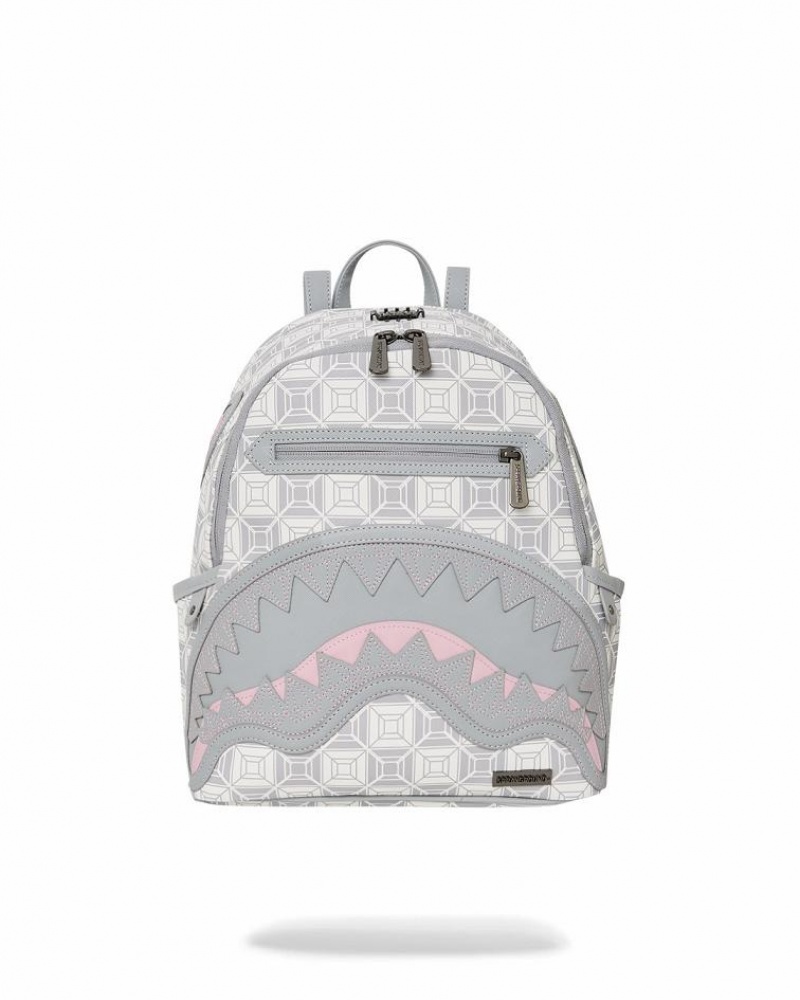 White Women\'s Sprayground A.I.8 African Intelligence Savage | VZAK69107