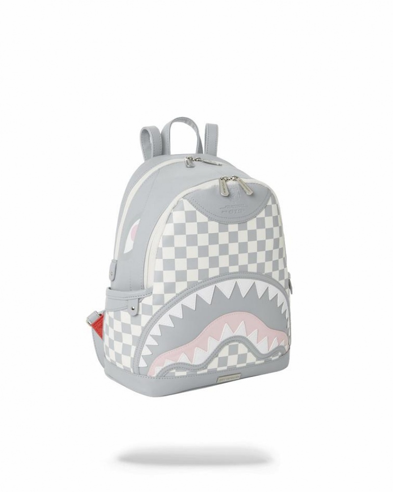 White Women's Sprayground Air To The Throne Jetset Savage | WMNY81749