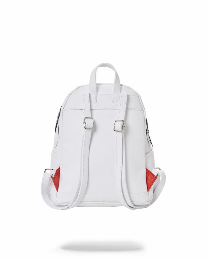 White Women's Sprayground Clearcut Savage | EDIL62307