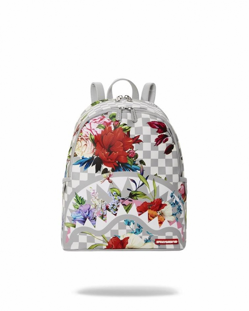 White Women\'s Sprayground Jardin Du Palais Savage | ZYXN94261