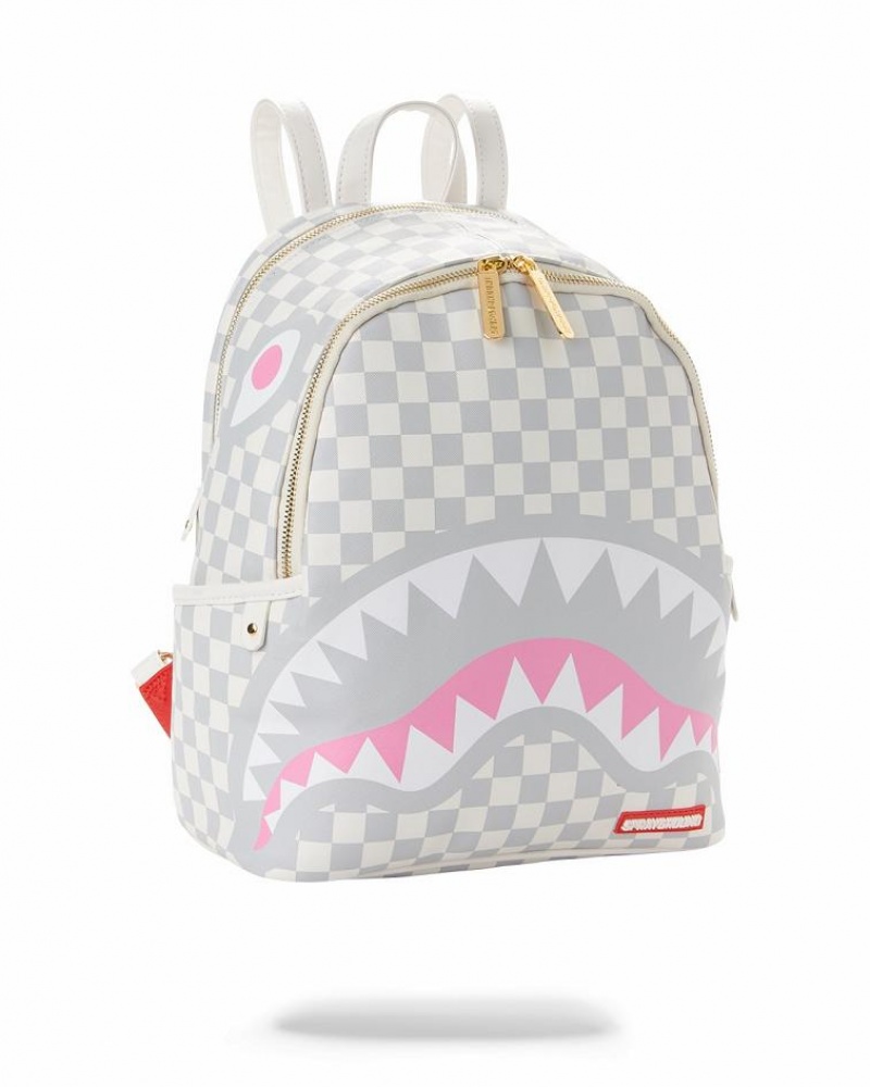 White Women's Sprayground Rose All Day Savage | XWSN01639