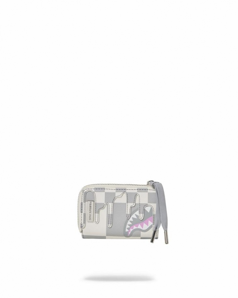 White Women\'s Sprayground Xtc La Palais Wallets | VUCL54019