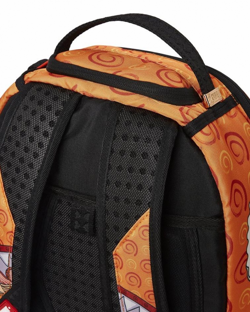 Yellow Men's Sprayground Naruto Ramen Shark Backpacks | EPAS72689