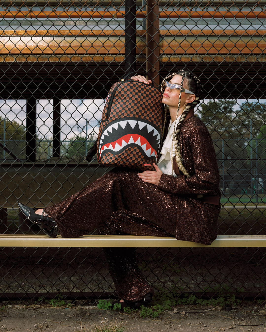CROWN JEWEL SHARKS IN PARIS BACKPACK - Image 8