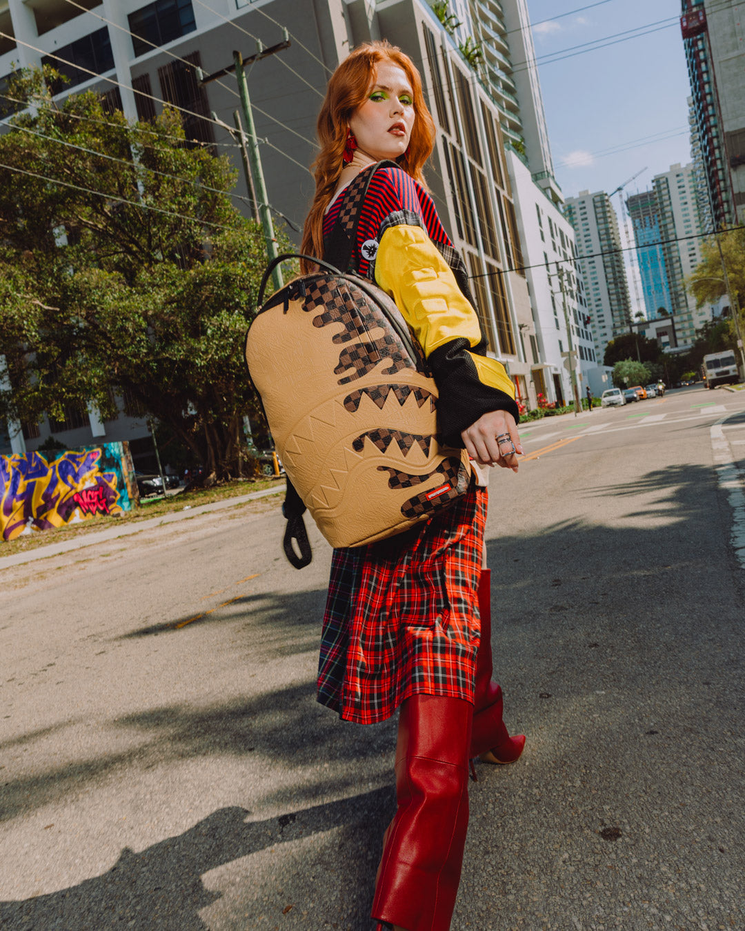 DESIGNER DRIP EFFECT BACKPACK - Image 8