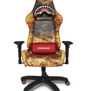 FIRE CAMO GAMING CHAIR ?C SUPER RARE