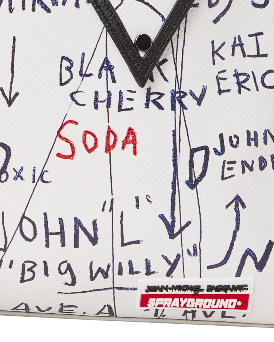 OFFICIAL BASQUIAT UNTITLED (CHEESE POPCORN) 1983 SLING MESSENGER - Image 10