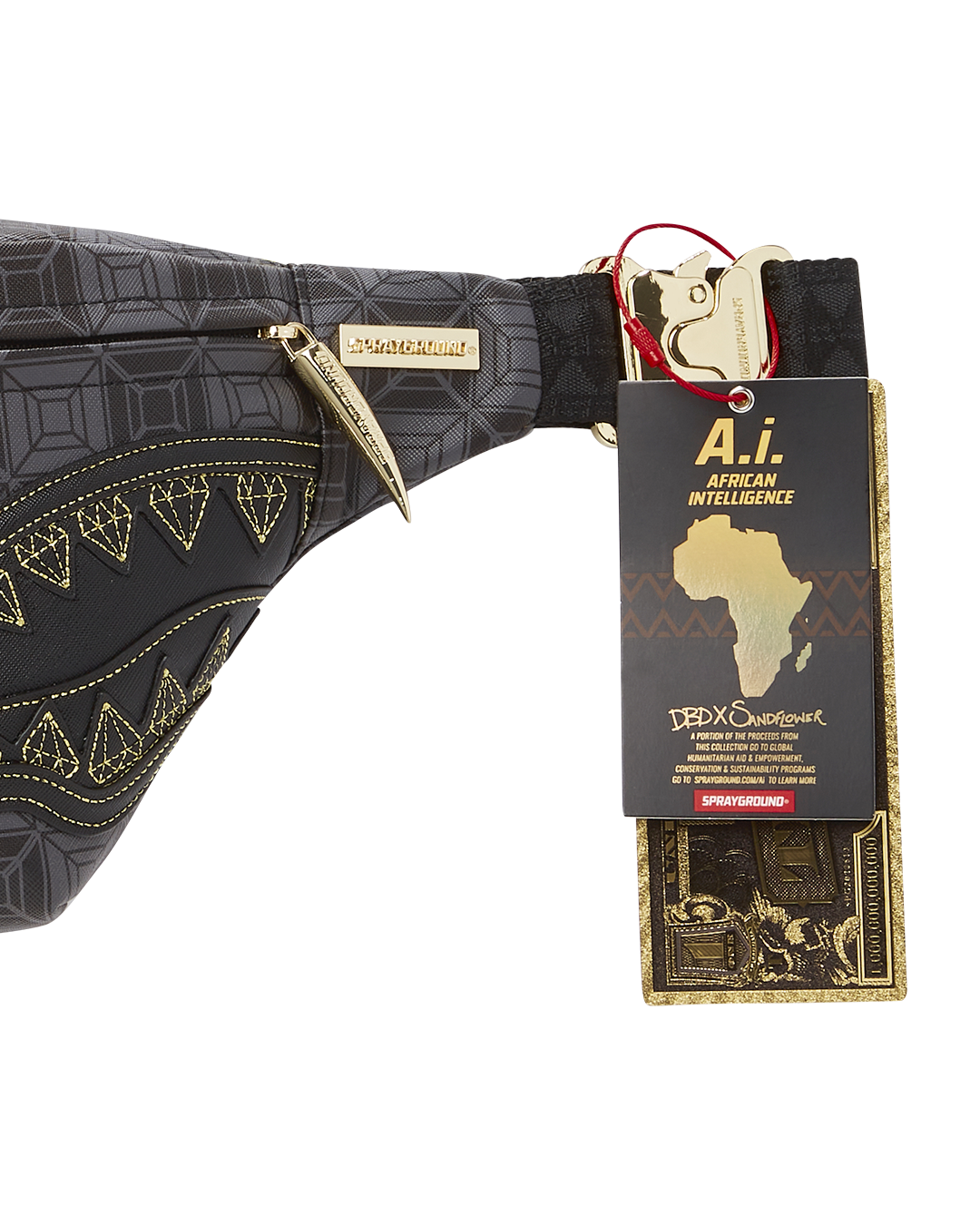 OBSIDIAN STUNNER A.i.6 SANDFLOWER COLLAB SAVVY CROSSBODY - Image 8