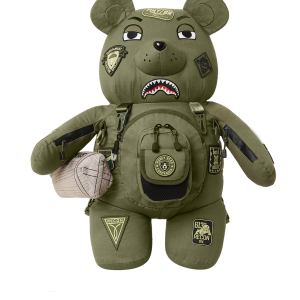 SPECIAL OPS FULL THROTTLE MONEYBEAR TEDDYBEAR BACKPACK