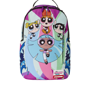 POWER PUFF GIRLS MONSTER SHARK BACKPACK