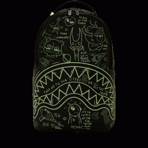 GLOW THE SPACE BACKPACK (GLOW IN THE DARK EFFECT)