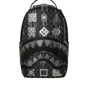 AFRICAN INTELLIGENCE 9 POWER GLYPHICS BACKPACK ?C SANDFLOWER COLLAB