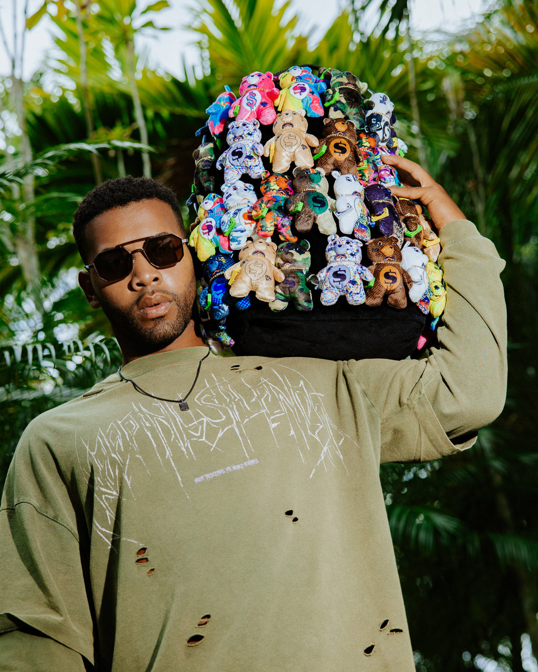 PACK OF BEARS REAL PLUSH BEARS RUNWAY PIECE BACKPACK ?C SUPER EXCLUSIVE - Image 4