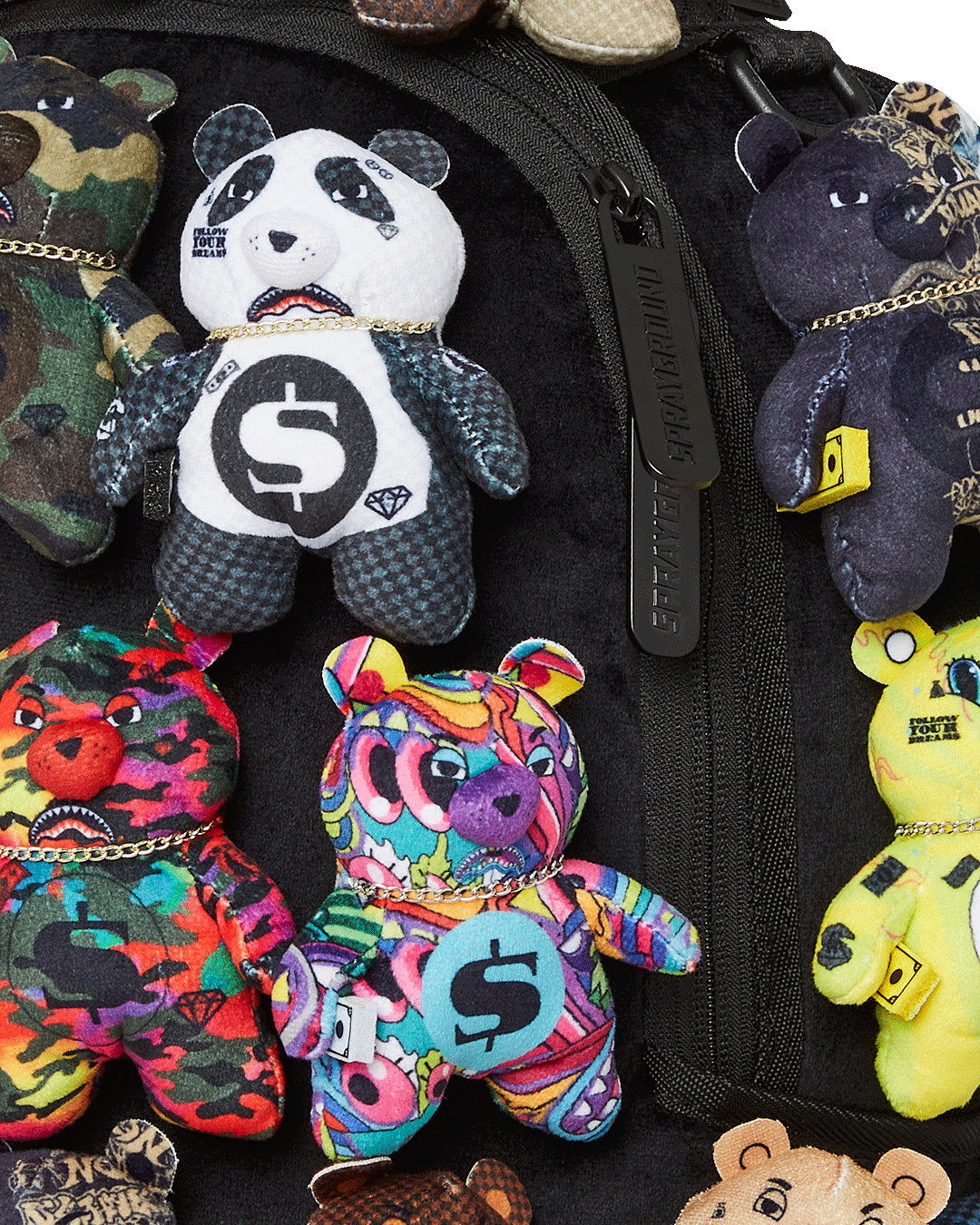 PACK OF BEARS REAL PLUSH BEARS RUNWAY PIECE BACKPACK ?C SUPER EXCLUSIVE - Image 10