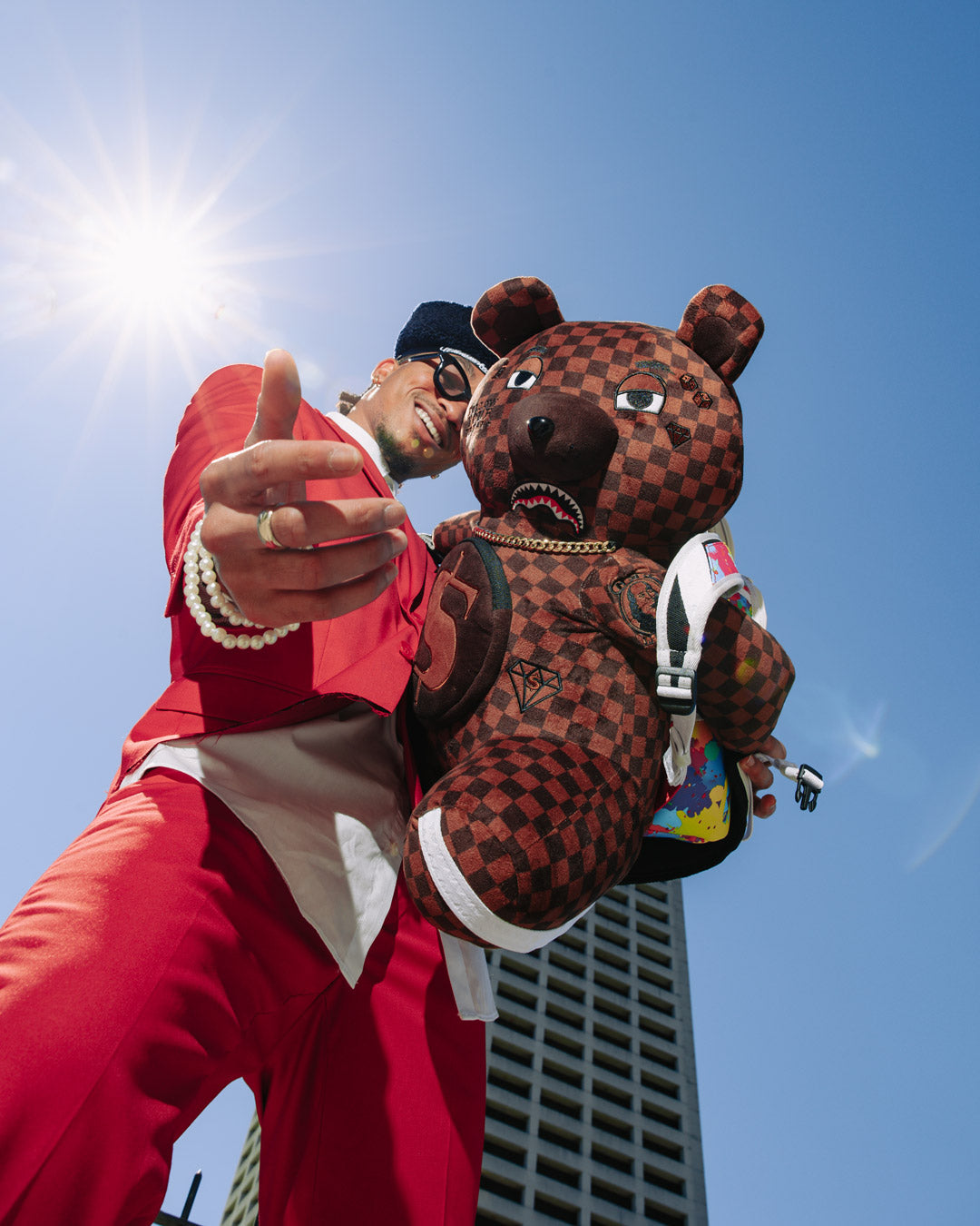 BEAR WEARING BACKPACK AS A BACKPACK - Image 10