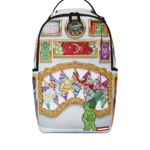 MONEYBEAR ART CRITIQUE BACKPACK