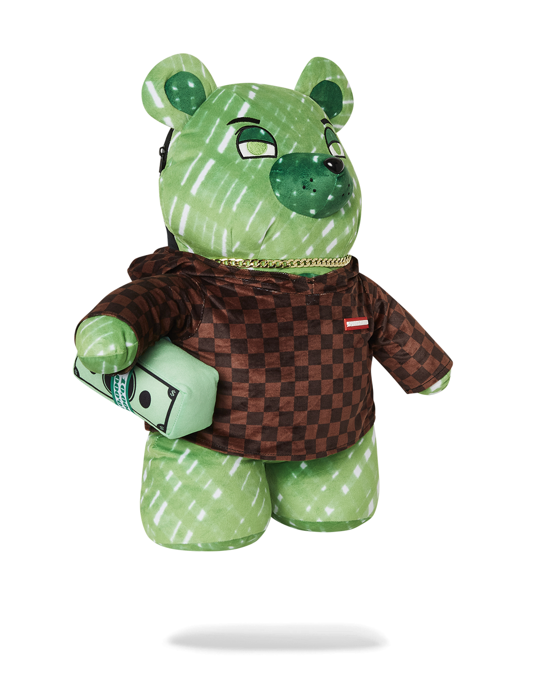 SHARKS IN PARIS FADE AWAY HOODIE MONEYBEAR TEDDYBEAR BACKPACK - Image 9