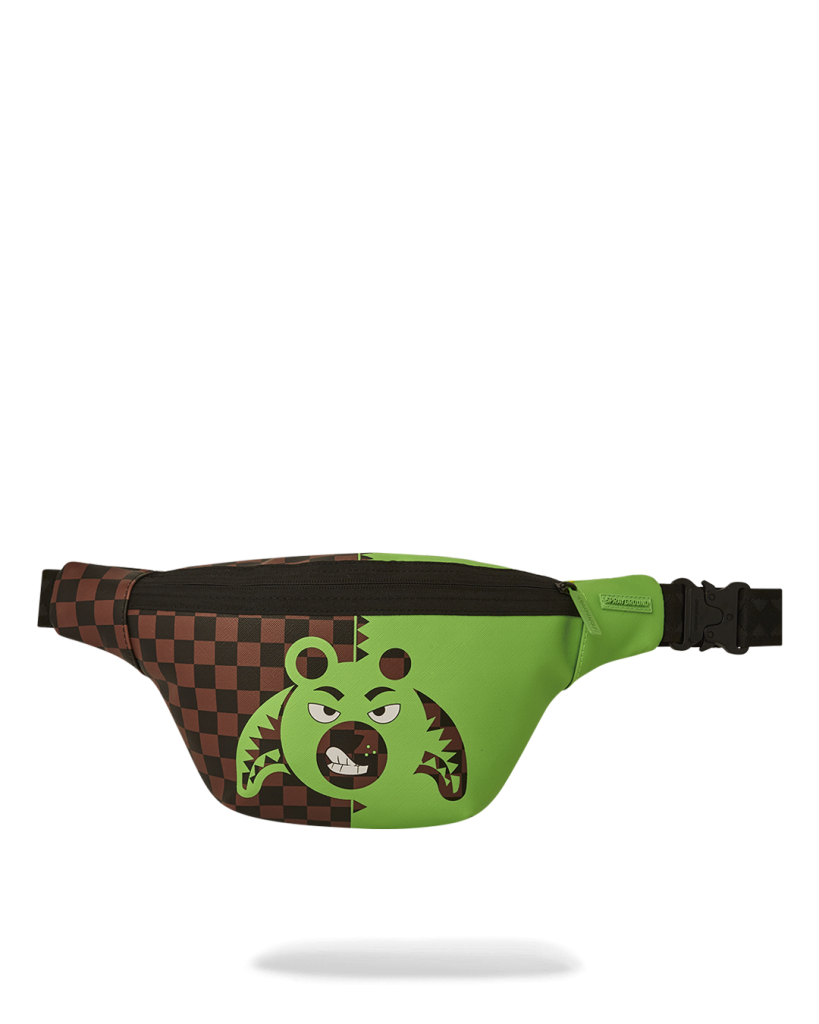 GREEN MONEY BEAR SAVVY CROSSBODY