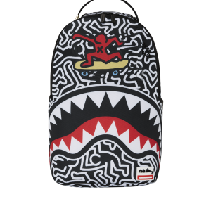 KEITH HARING SKATER SHARK DLXSR BACKPACK