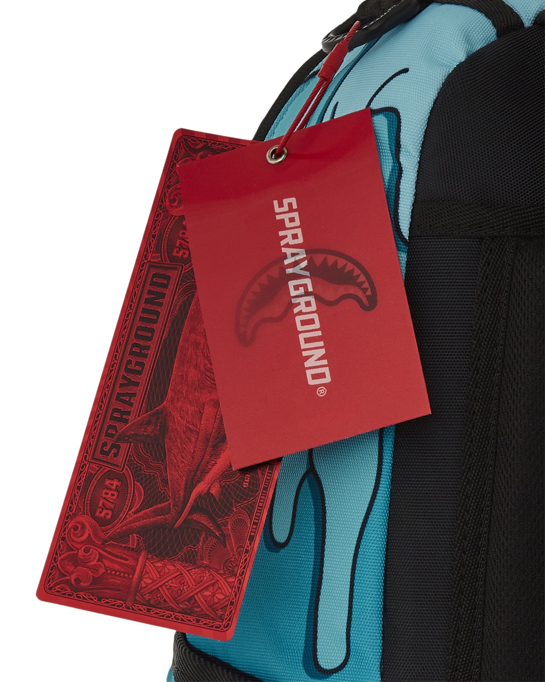 JORGE RODRIGUEZ THE ARTIST COLLAB DRIPS SHARKS BACKPACK - Image 16