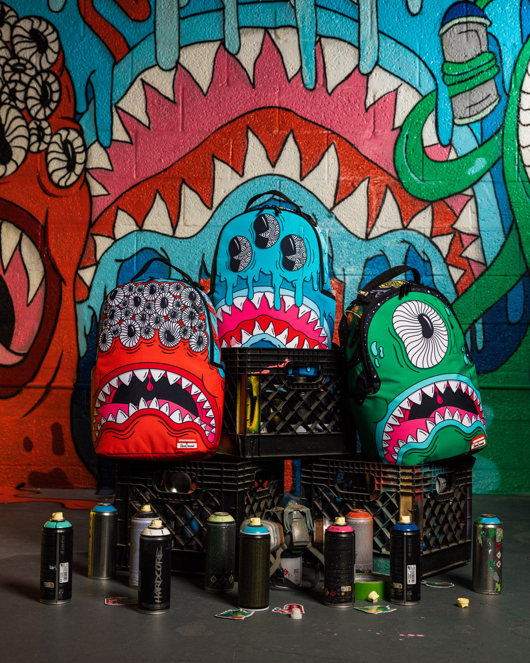 JORGE RODRIGUEZ THE ARTIST COLLAB BOB SHARK BACKPACK - Image 2