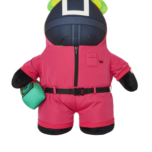 SQUID GAME COLLAB PINK SOLDIERS BEAR BACKPACK