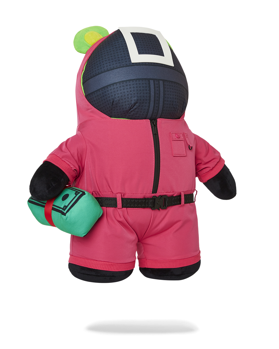 SQUID GAME COLLAB PINK SOLDIERS BEAR BACKPACK - Image 3