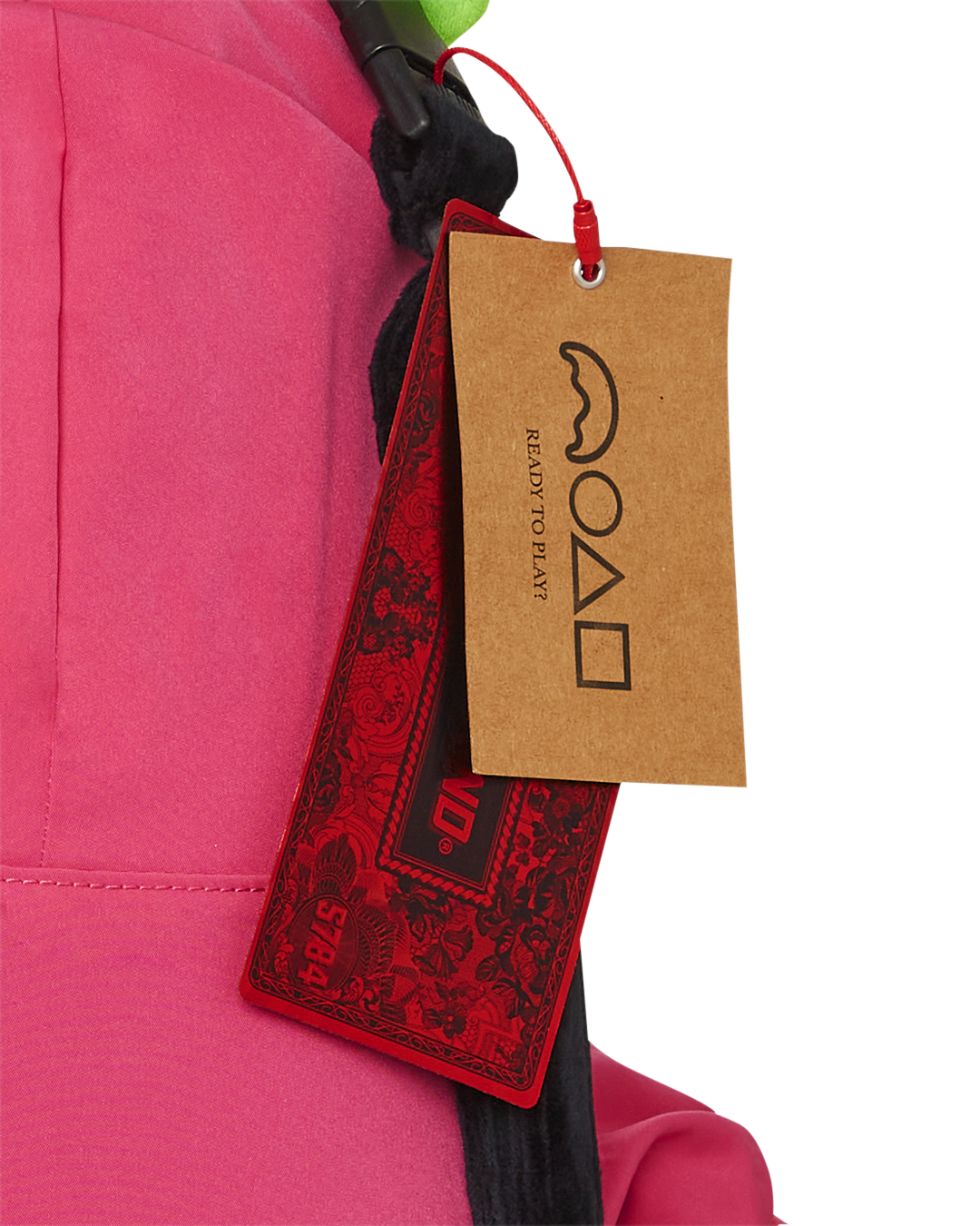 SQUID GAME COLLAB PINK SOLDIERS BEAR BACKPACK - Image 18