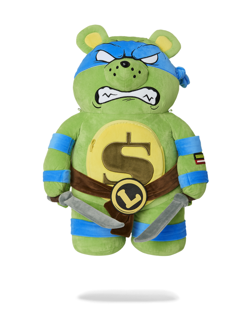 TMNT LEONARDO MONEYBEAR BACKPACK