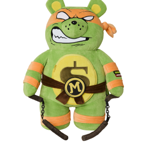 TMNT MICHAELANGELO MONEYBEAR BACKPACK
