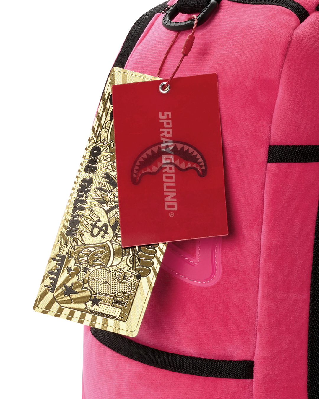 SHINOBI SHARKS IN PARIS BACKPACK (HOT PINK) - Image 12