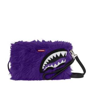 FURZILLA SHARK (PURP) CROSSOVER CLUTCH