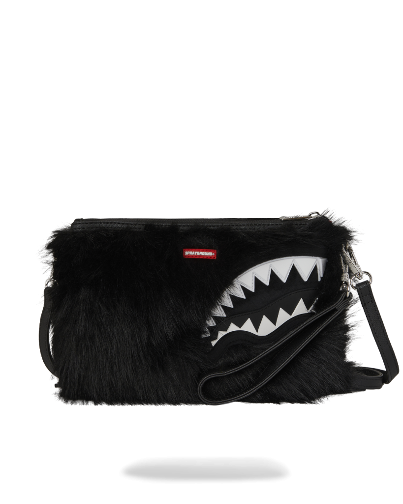 FURZILLA SHARK (NIGHT) CROSSOVER CLUTCH