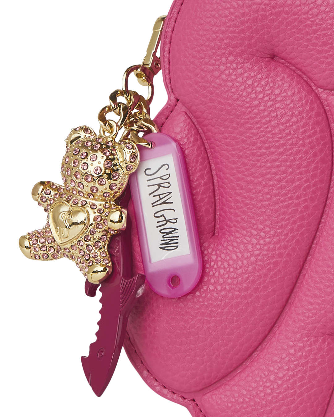 PINK POP SHARK BUBBLE HANDBAG - Image 7