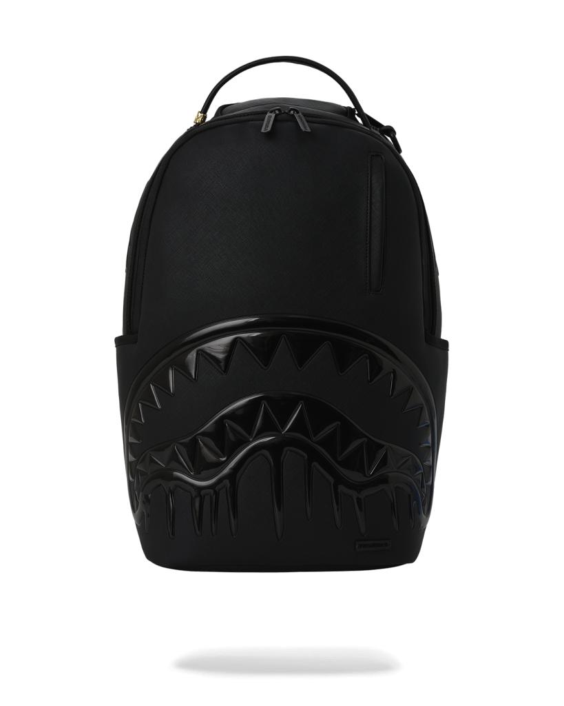 GLOSSY BOSSY - BLK METALLIC BACKPACK