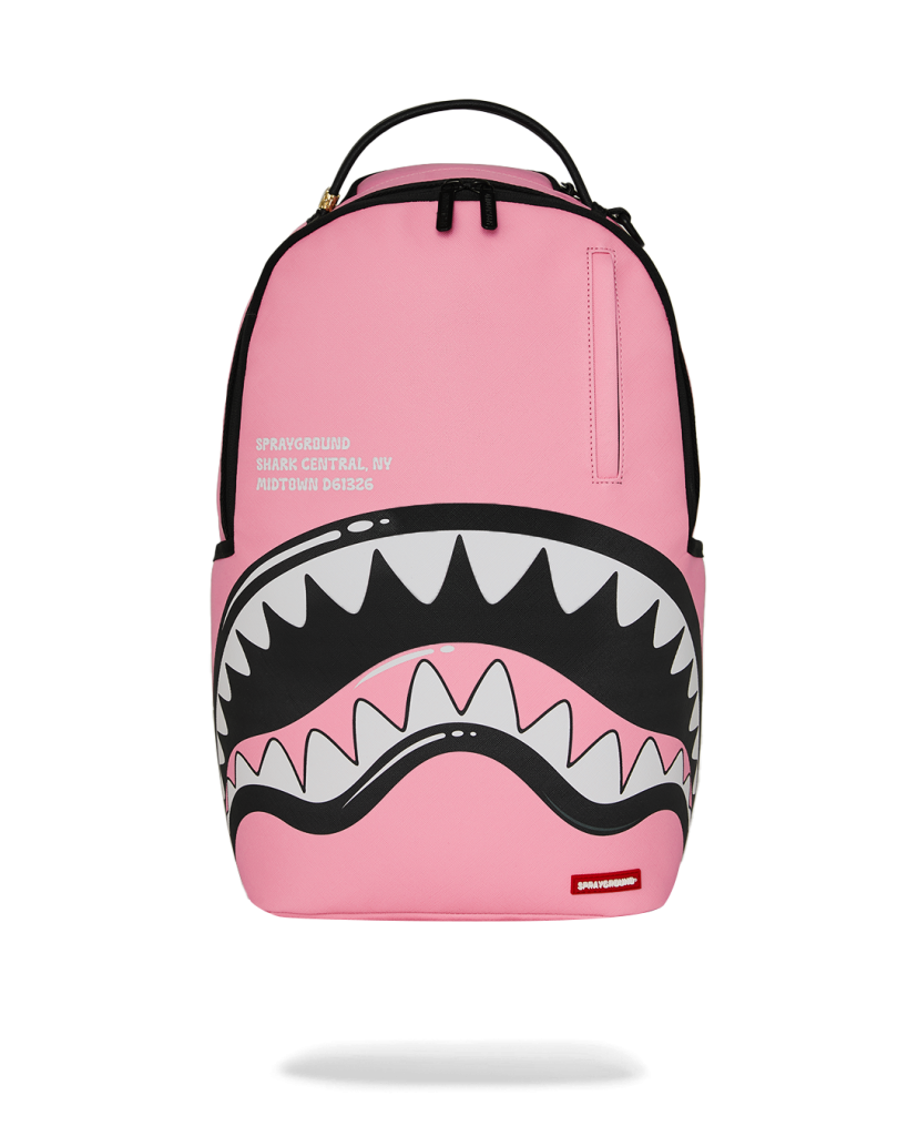 SHARK CENTRAL BUBBLE SHARK (PINK) BACKPACK