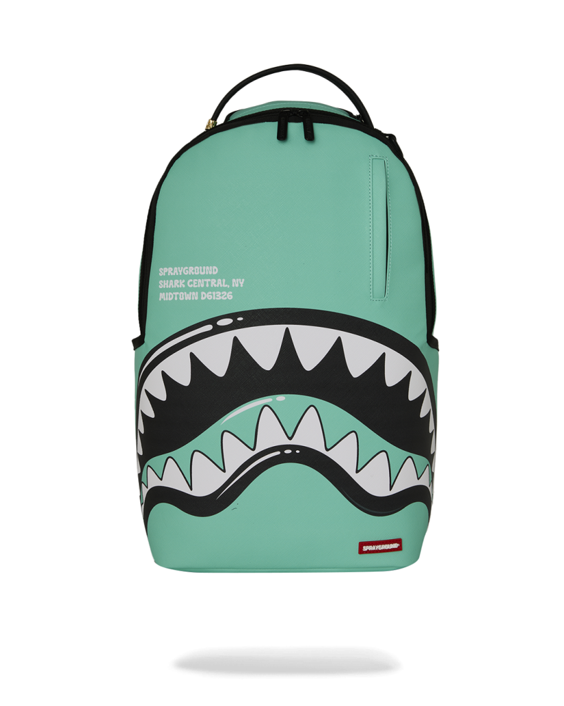 SHARK CENTRAL BUBBLE SHARK (TURQ) BACKPACK
