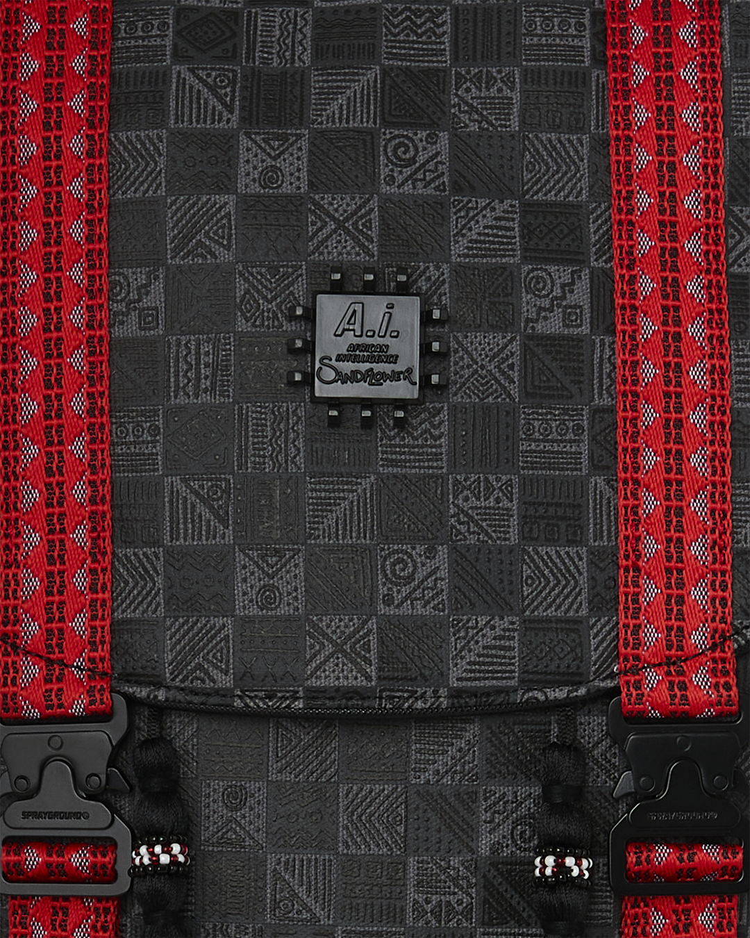 A.I. AFRICAN INTELLIGENCE MIDNIGHT MAGIC BACKPACK - SANDFLOWER COLLAB - Image 11