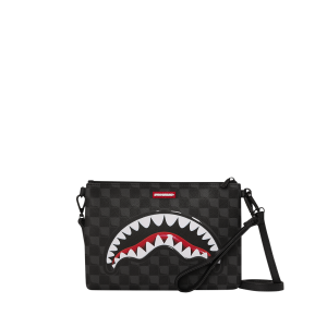 SHARKS IN PARIS HYPER PUFF CROSSOVER CLUTCH